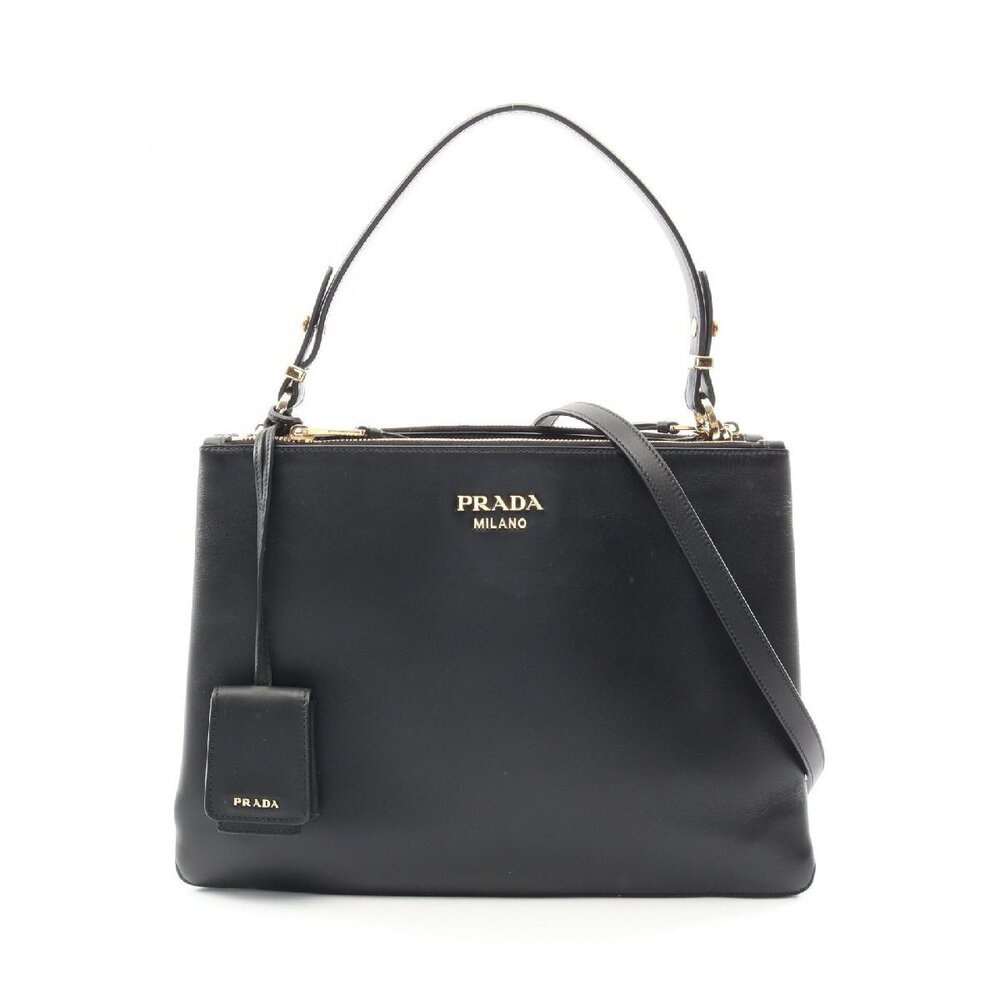 Prada CAL Leather Tote Bag